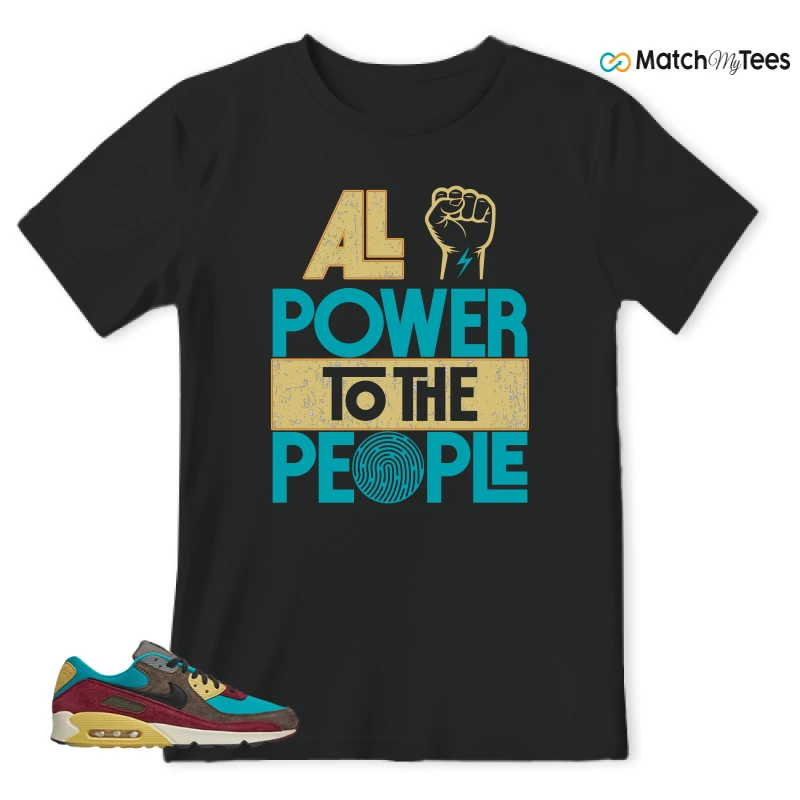 NIKE AIR MAX 90 NRG RIDGEROCK TURBO GREEN SNEAKER Matching Tees t-shirt