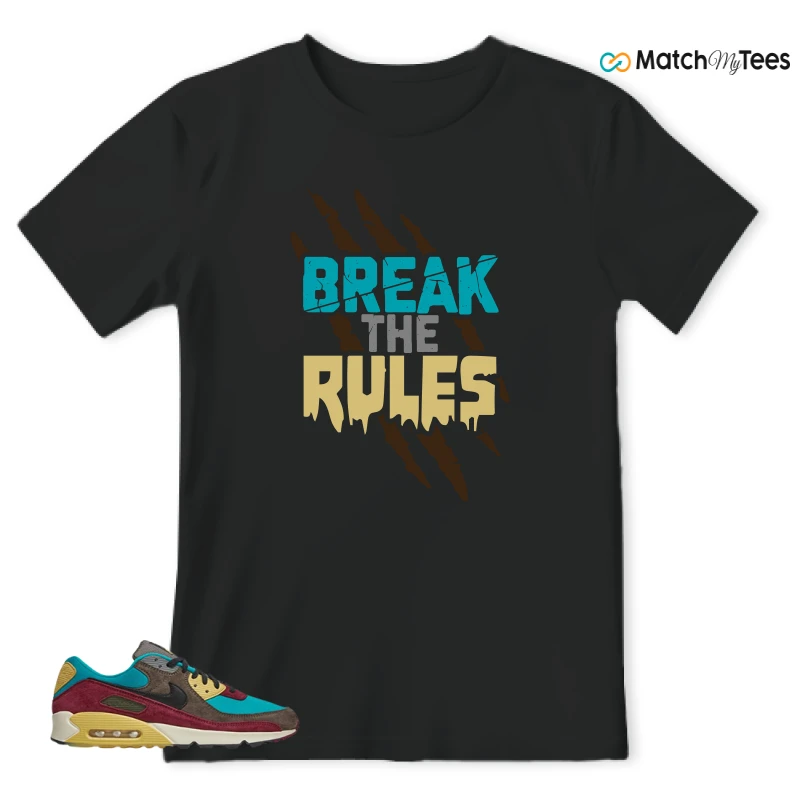 NIKE AIR MAX 90 NRG RIDGEROCK TURBO GREEN SNEAKER Matching Tees t-shirt