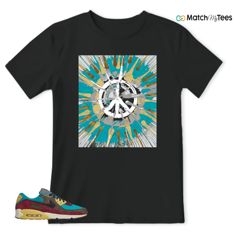 NIKE AIR MAX 90 NRG RIDGEROCK TURBO GREEN SNEAKER Matching Tees t-shirt