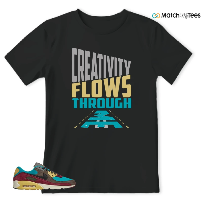 NIKE AIR MAX 90 NRG RIDGEROCK TURBO GREEN SNEAKER Matching Tees t-shirt