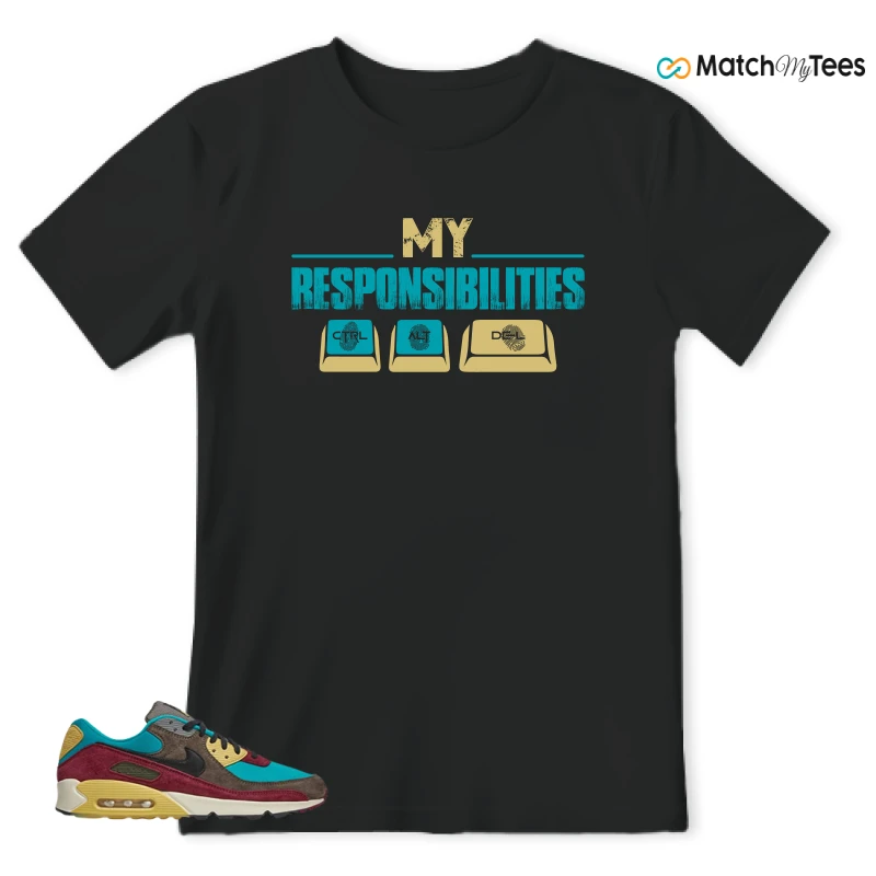 NIKE AIR MAX 90 NRG RIDGEROCK TURBO GREEN SNEAKER Matching Tees t-shirt