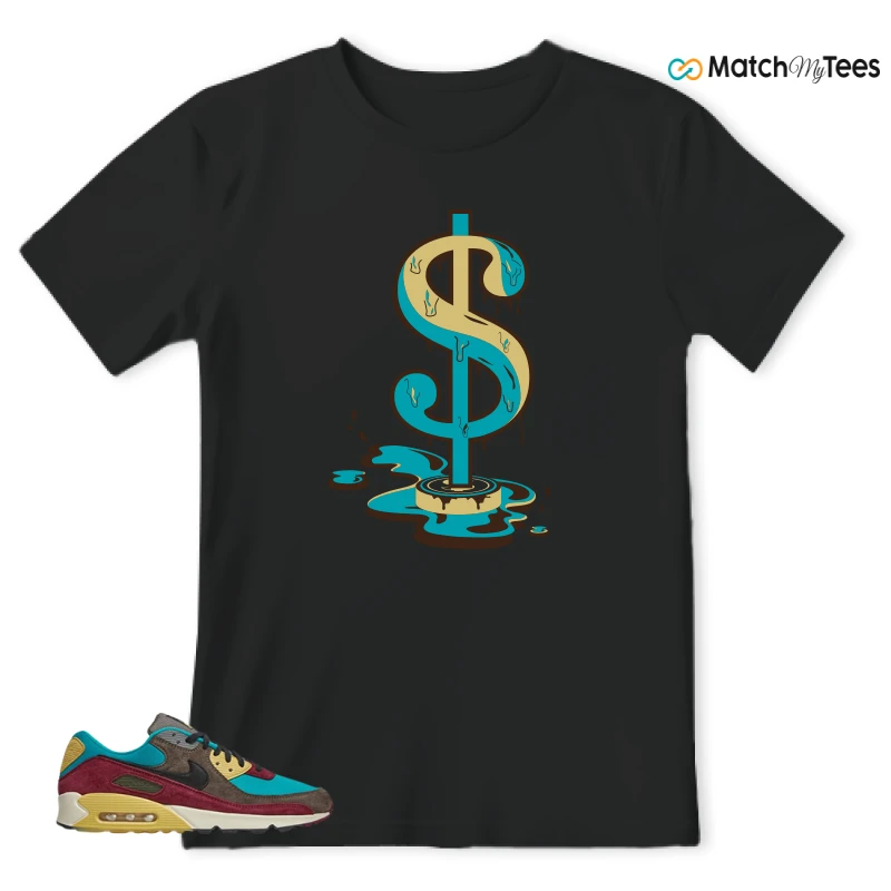 NIKE AIR MAX 90 NRG RIDGEROCK TURBO GREEN SNEAKER Matching Tees t-shirt