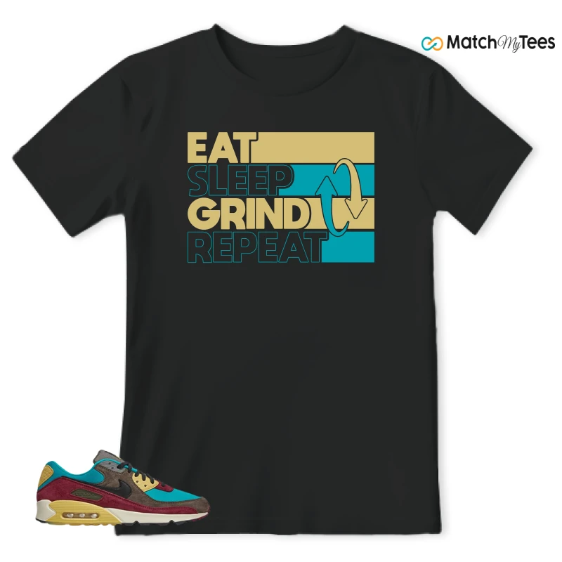 NIKE AIR MAX 90 NRG RIDGEROCK TURBO GREEN SNEAKER Matching Tees t-shirt