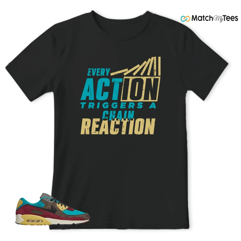 NIKE AIR MAX 90 NRG RIDGEROCK TURBO GREEN SNEAKER Matching Tees t-shirt
