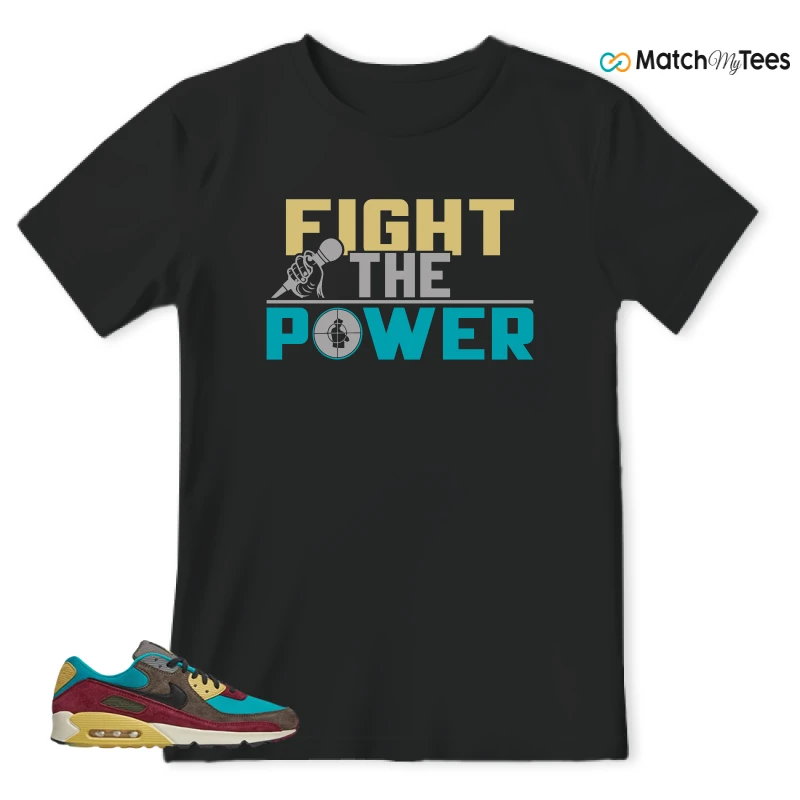 NIKE AIR MAX 90 NRG RIDGEROCK TURBO GREEN SNEAKER Matching Tees t-shirt