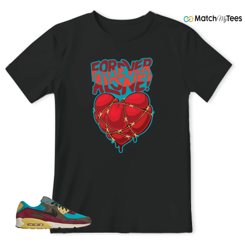 NIKE AIR MAX 90 NRG RIDGEROCK TURBO GREEN SNEAKER Matching Tees t-shirt
