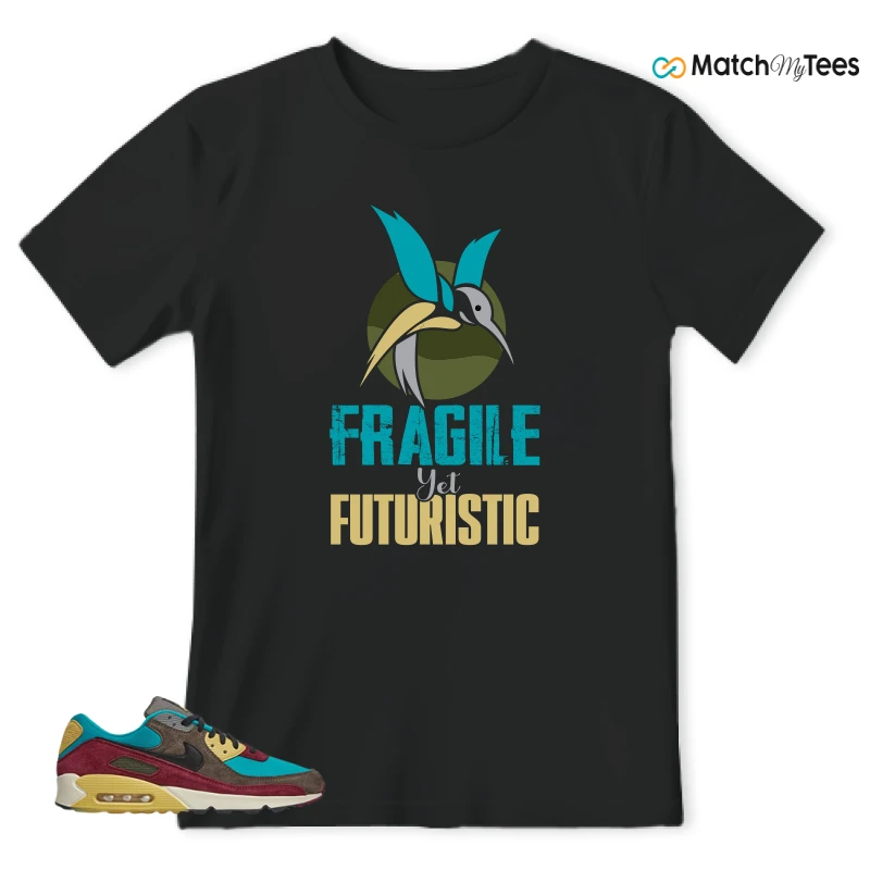 NIKE AIR MAX 90 NRG RIDGEROCK TURBO GREEN SNEAKER Matching Tees t-shirt