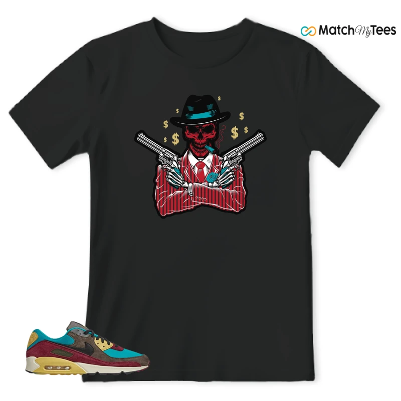 NIKE AIR MAX 90 NRG RIDGEROCK TURBO GREEN SNEAKER Matching Tees t-shirt
