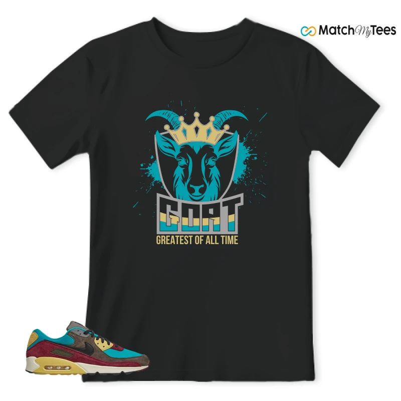 NIKE AIR MAX 90 NRG RIDGEROCK TURBO GREEN SNEAKER Matching Tees t-shirt
