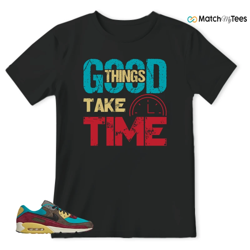 NIKE AIR MAX 90 NRG RIDGEROCK TURBO GREEN SNEAKER Matching Tees t-shirt