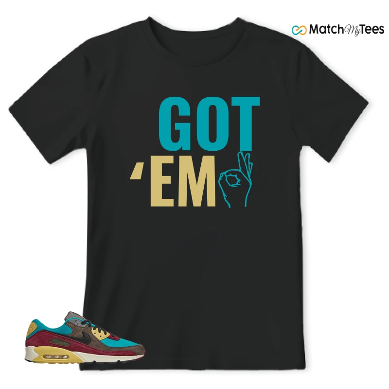 NIKE AIR MAX 90 NRG RIDGEROCK TURBO GREEN SNEAKER Matching Tees t-shirt