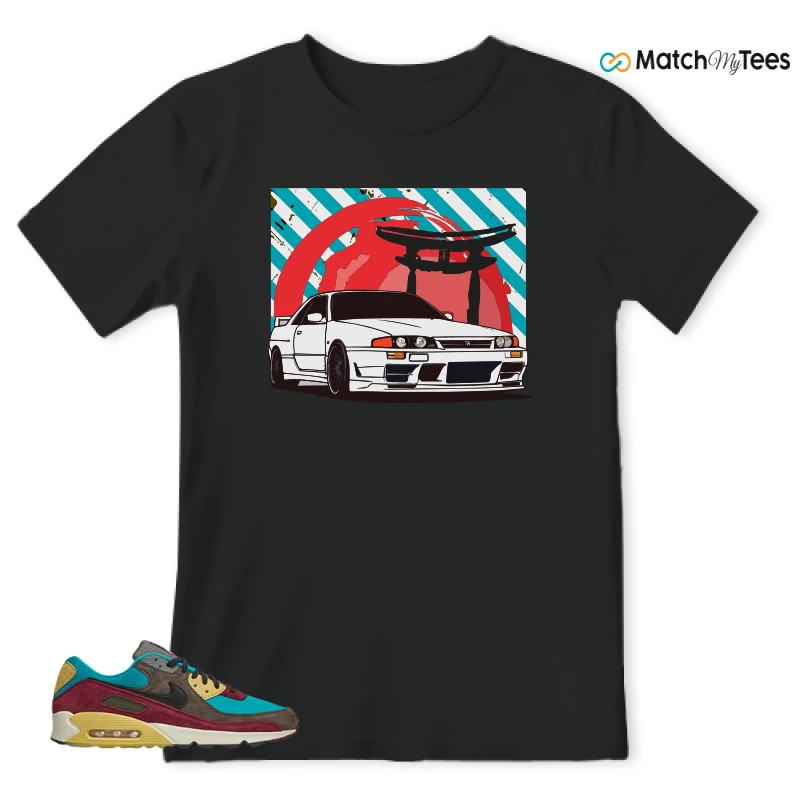 NIKE AIR MAX 90 NRG RIDGEROCK TURBO GREEN SNEAKER Matching Tees t-shirt