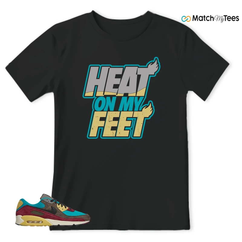 NIKE AIR MAX 90 NRG RIDGEROCK TURBO GREEN SNEAKER Matching Tees t-shirt