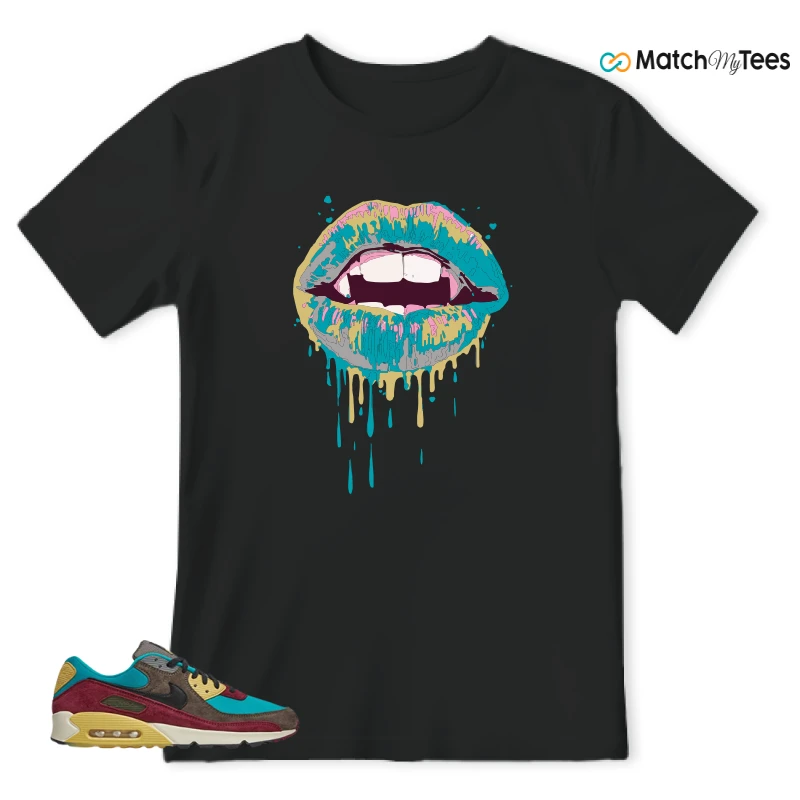 NIKE AIR MAX 90 NRG RIDGEROCK TURBO GREEN SNEAKER Matching Tees t-shirt