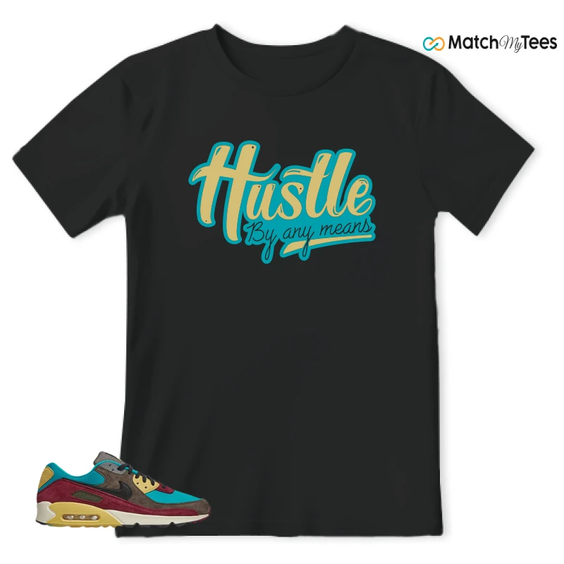 NIKE AIR MAX 90 NRG RIDGEROCK TURBO GREEN SNEAKER Matching Tees t-shirt
