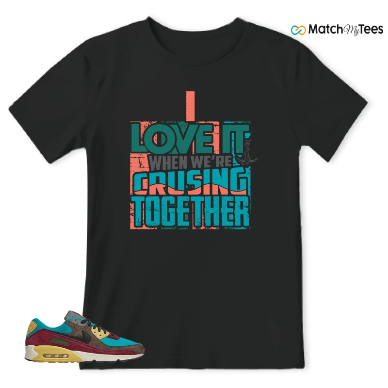 NIKE AIR MAX 90 NRG RIDGEROCK TURBO GREEN SNEAKER Matching Tees t-shirt