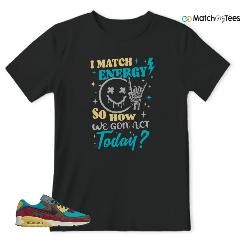 NIKE AIR MAX 90 NRG RIDGEROCK TURBO GREEN SNEAKER Matching Tees t-shirt