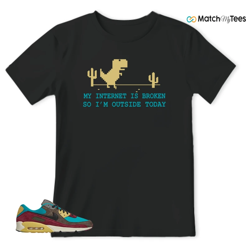 NIKE AIR MAX 90 NRG RIDGEROCK TURBO GREEN SNEAKER Matching Tees t-shirt