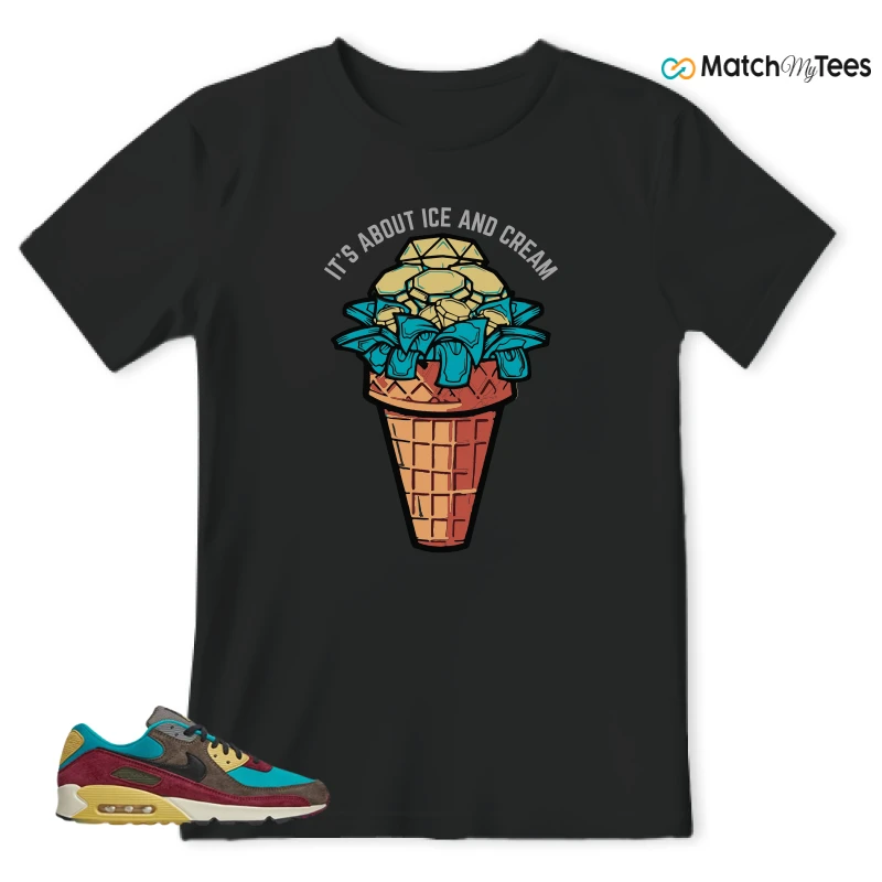 NIKE AIR MAX 90 NRG RIDGEROCK TURBO GREEN SNEAKER Matching Tees t-shirt