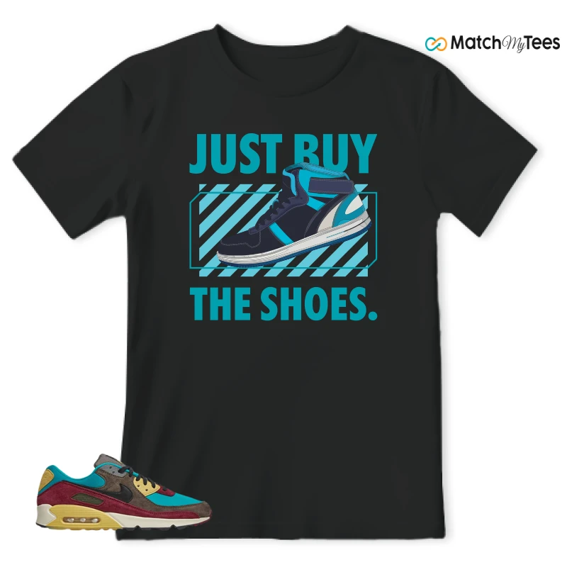 NIKE AIR MAX 90 NRG RIDGEROCK TURBO GREEN SNEAKER Matching Tees t-shirt