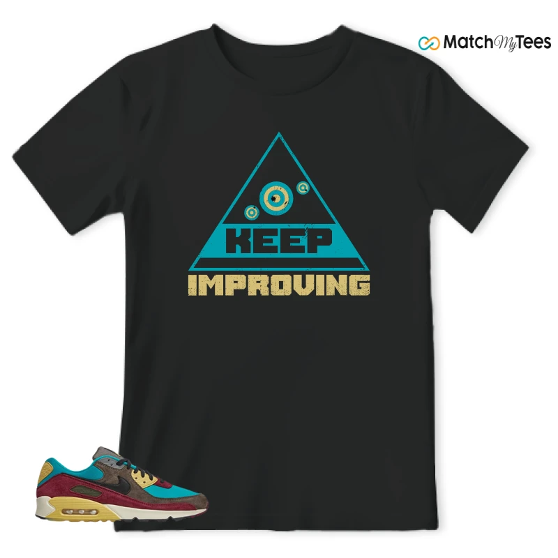 NIKE AIR MAX 90 NRG RIDGEROCK TURBO GREEN SNEAKER Matching Tees t-shirt