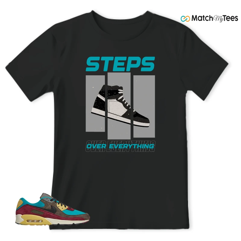NIKE AIR MAX 90 NRG RIDGEROCK TURBO GREEN SNEAKER Matching Tees t-shirt