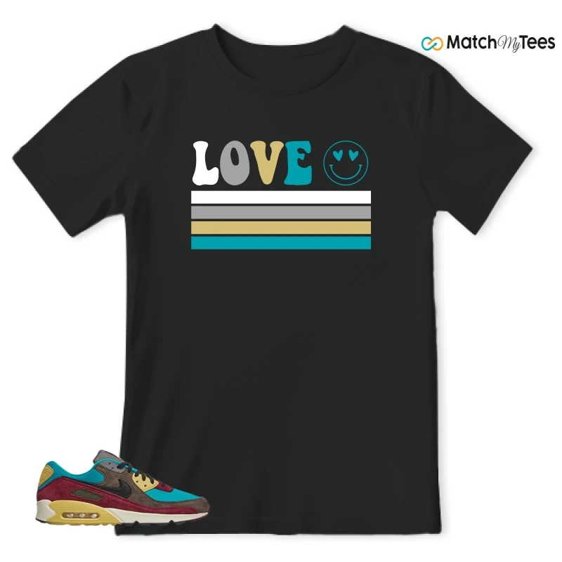 NIKE AIR MAX 90 NRG RIDGEROCK TURBO GREEN SNEAKER Matching Tees t-shirt