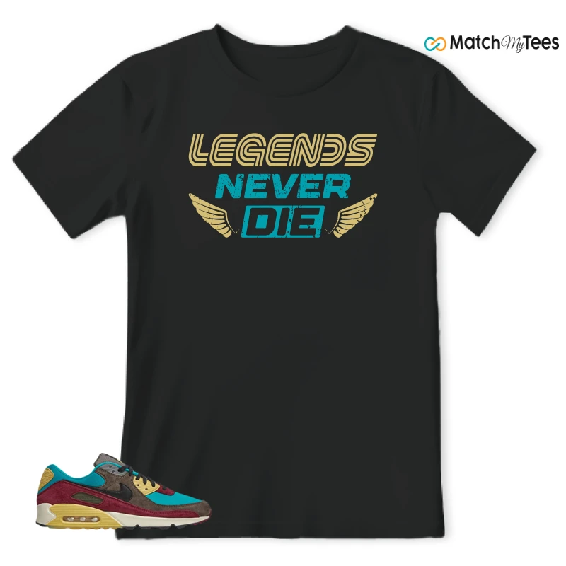 NIKE AIR MAX 90 NRG RIDGEROCK TURBO GREEN SNEAKER Matching Tees t-shirt