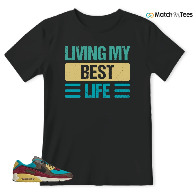 NIKE AIR MAX 90 NRG RIDGEROCK TURBO GREEN SNEAKER Matching Tees t-shirt