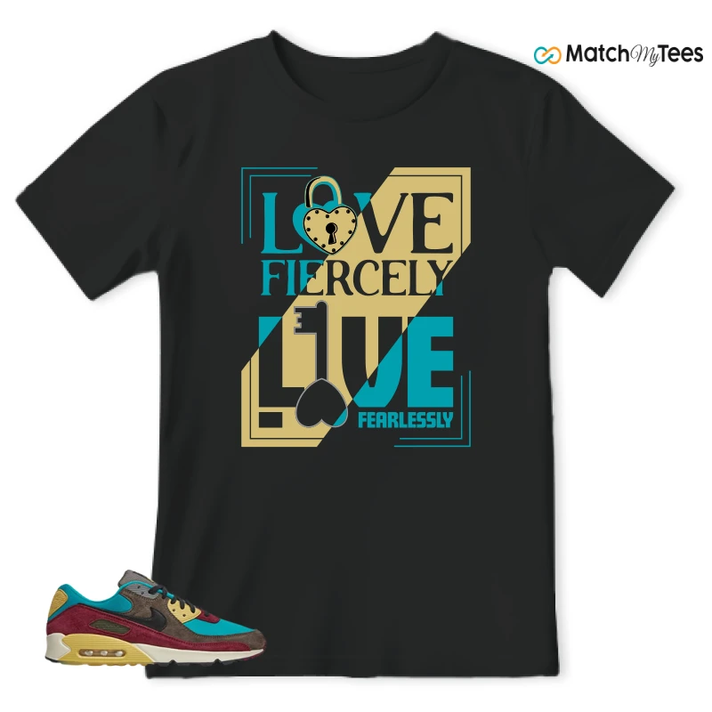 NIKE AIR MAX 90 NRG RIDGEROCK TURBO GREEN SNEAKER Matching Tees t-shirt