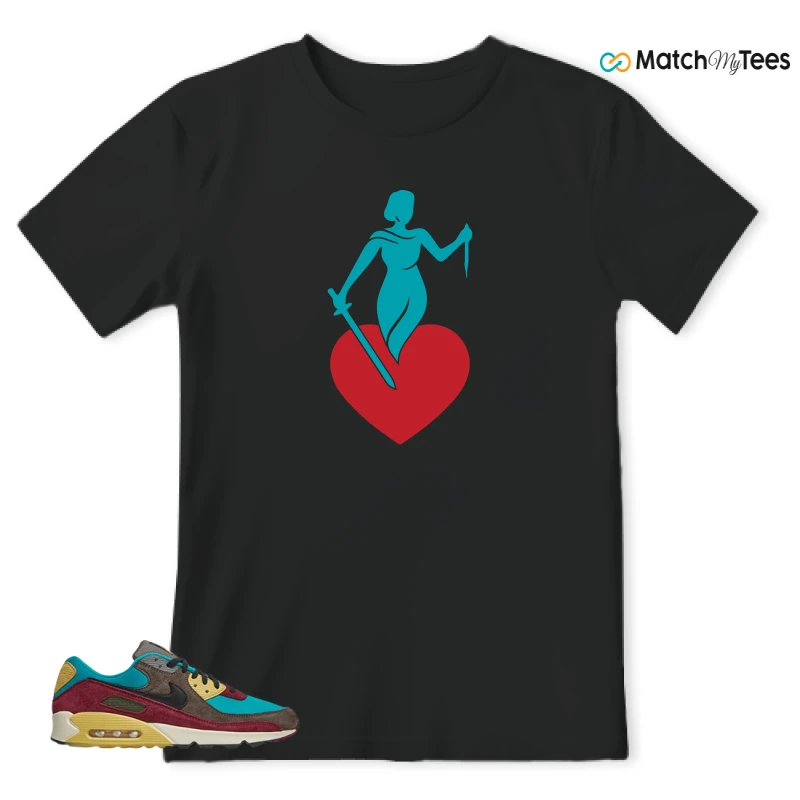 NIKE AIR MAX 90 NRG RIDGEROCK TURBO GREEN SNEAKER Matching Tees t-shirt