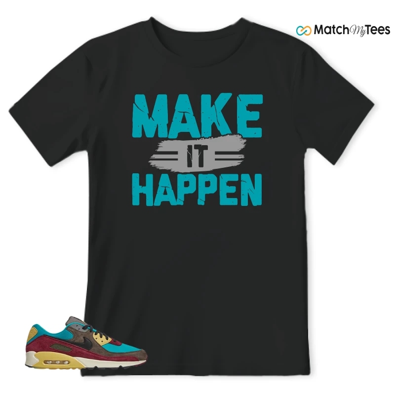 NIKE AIR MAX 90 NRG RIDGEROCK TURBO GREEN SNEAKER Matching Tees t-shirt