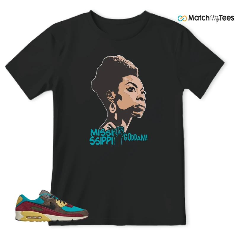 NIKE AIR MAX 90 NRG RIDGEROCK TURBO GREEN SNEAKER Matching Tees t-shirt