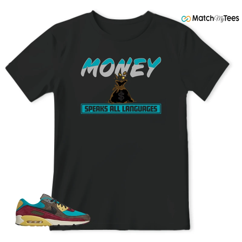 NIKE AIR MAX 90 NRG RIDGEROCK TURBO GREEN SNEAKER Matching Tees t-shirt