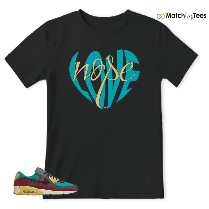 NIKE AIR MAX 90 NRG RIDGEROCK TURBO GREEN SNEAKER Matching Tees t-shirt