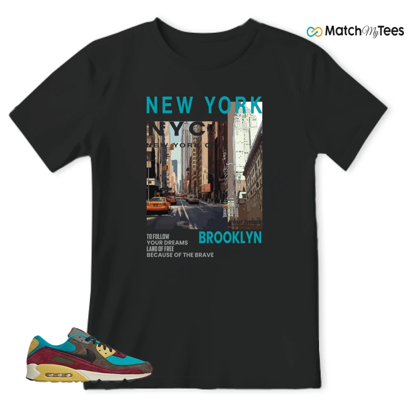 NIKE AIR MAX 90 NRG RIDGEROCK TURBO GREEN SNEAKER Matching Tees t-shirt