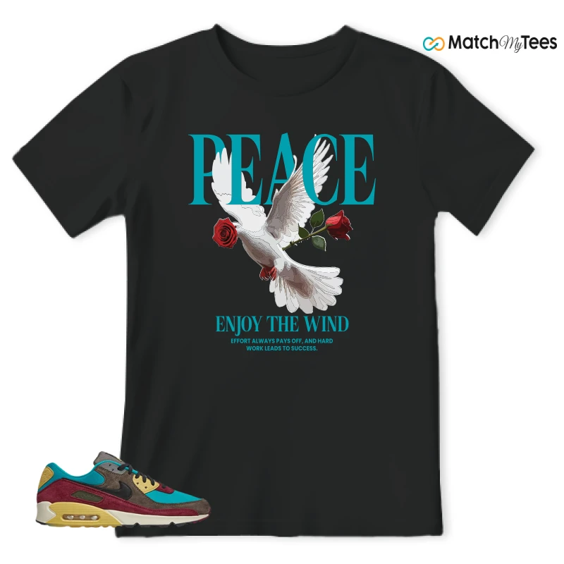 NIKE AIR MAX 90 NRG RIDGEROCK TURBO GREEN SNEAKER Matching Tees t-shirt