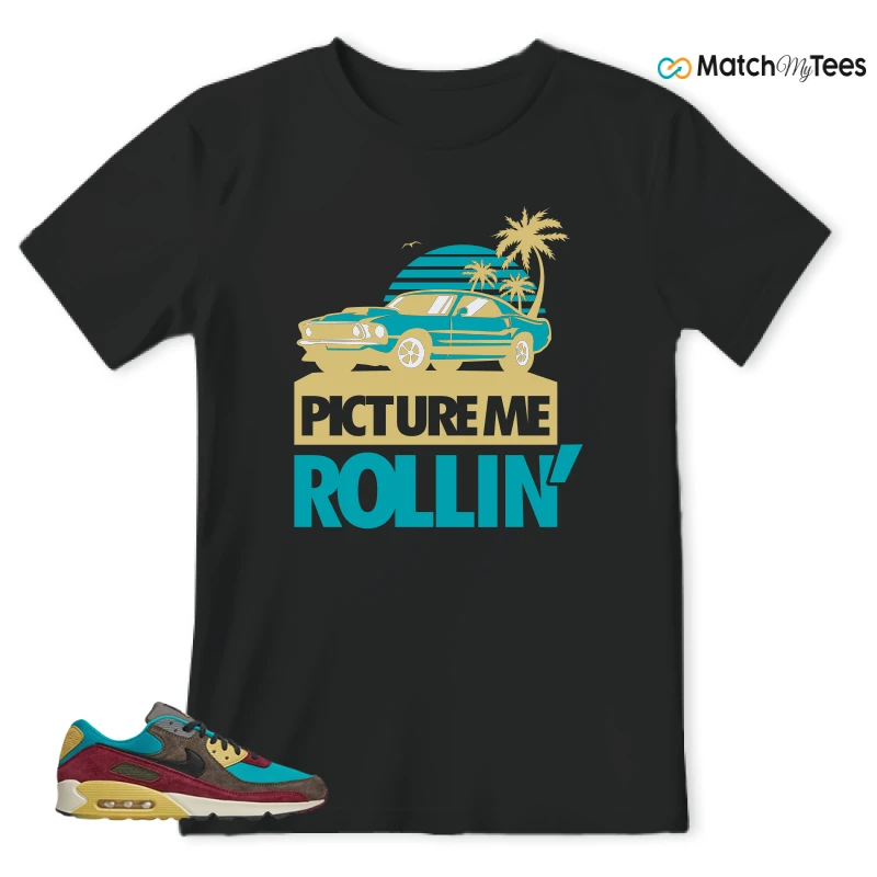 NIKE AIR MAX 90 NRG RIDGEROCK TURBO GREEN SNEAKER Matching Tees t-shirt