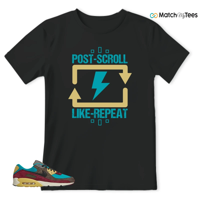 NIKE AIR MAX 90 NRG RIDGEROCK TURBO GREEN SNEAKER Matching Tees t-shirt