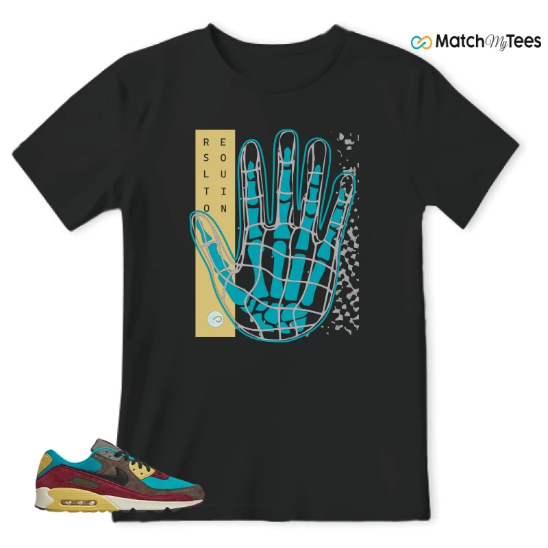 NIKE AIR MAX 90 NRG RIDGEROCK TURBO GREEN SNEAKER Matching Tees t-shirt