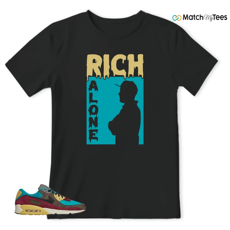 NIKE AIR MAX 90 NRG RIDGEROCK TURBO GREEN SNEAKER Matching Tees t-shirt