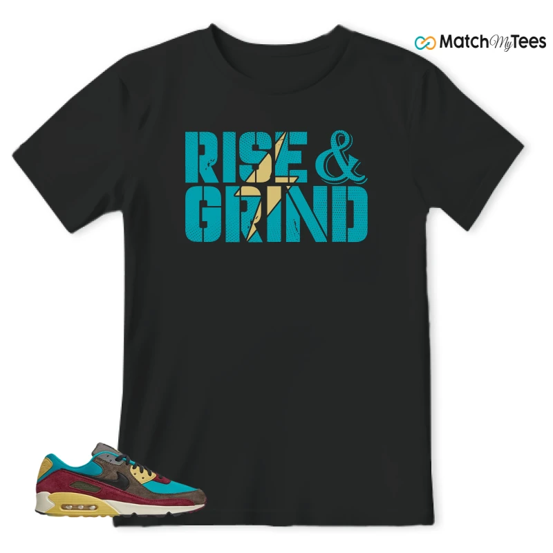 NIKE AIR MAX 90 NRG RIDGEROCK TURBO GREEN SNEAKER Matching Tees t-shirt