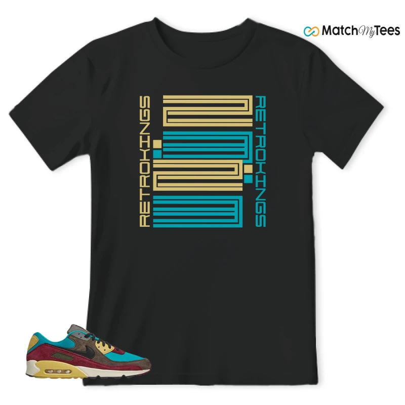 NIKE AIR MAX 90 NRG RIDGEROCK TURBO GREEN SNEAKER Matching Tees t-shirt