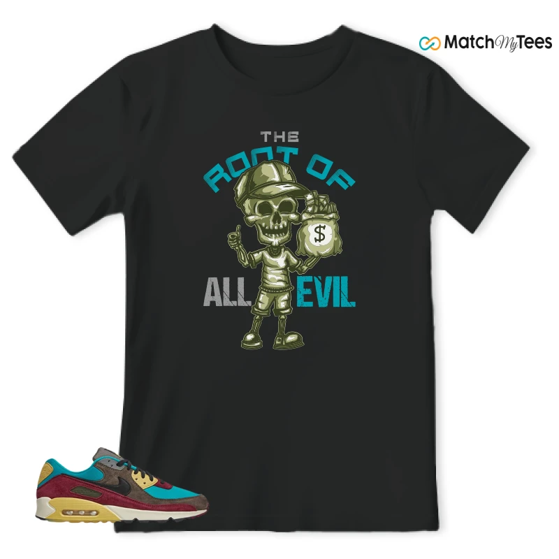NIKE AIR MAX 90 NRG RIDGEROCK TURBO GREEN SNEAKER Matching Tees t-shirt