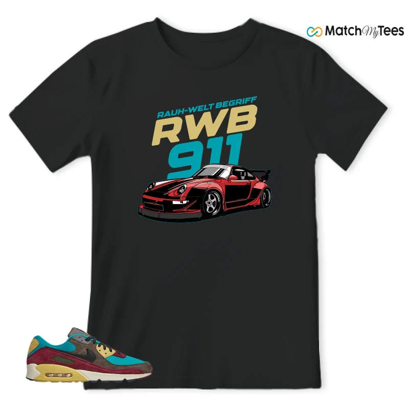 NIKE AIR MAX 90 NRG RIDGEROCK TURBO GREEN SNEAKER Matching Tees t-shirt