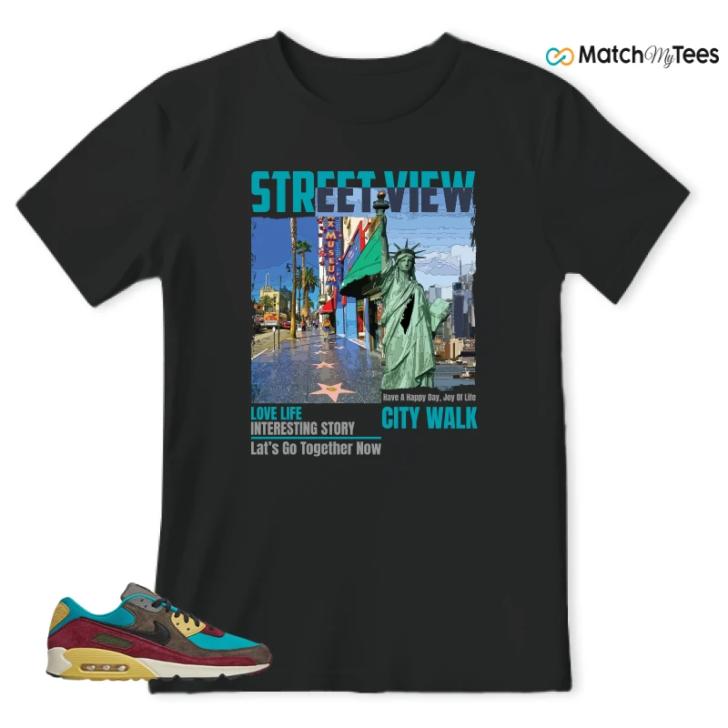 NIKE AIR MAX 90 NRG RIDGEROCK TURBO GREEN SNEAKER Matching Tees t-shirt