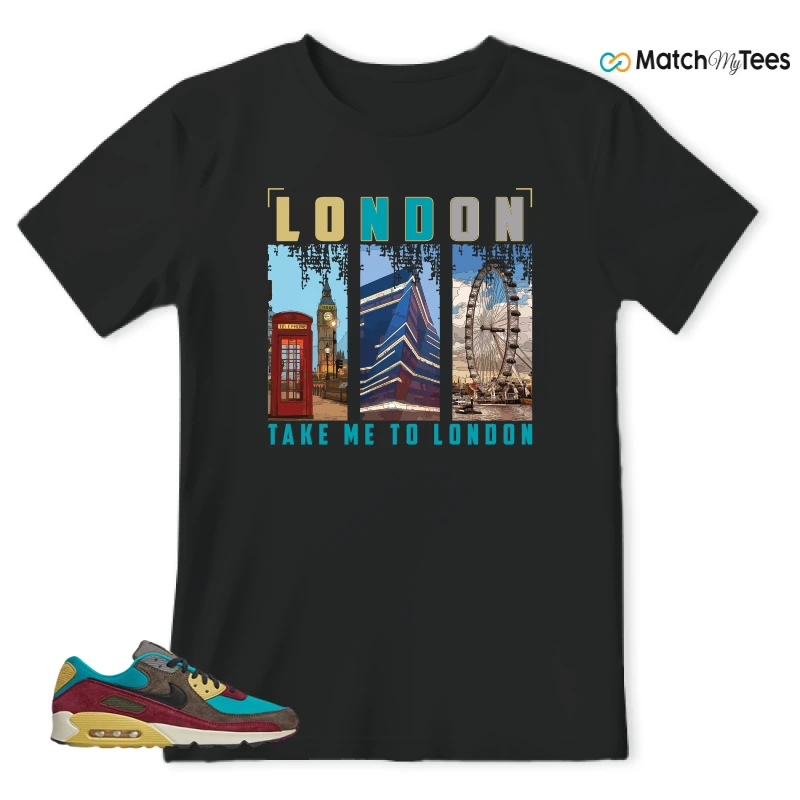 NIKE AIR MAX 90 NRG RIDGEROCK TURBO GREEN SNEAKER Matching Tees t-shirt