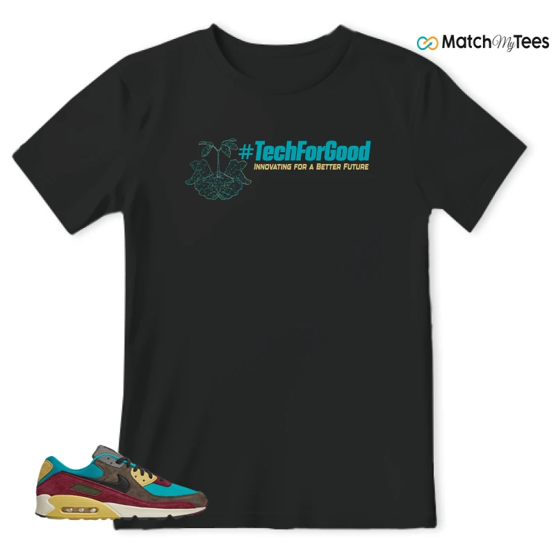NIKE AIR MAX 90 NRG RIDGEROCK TURBO GREEN SNEAKER Matching Tees t-shirt