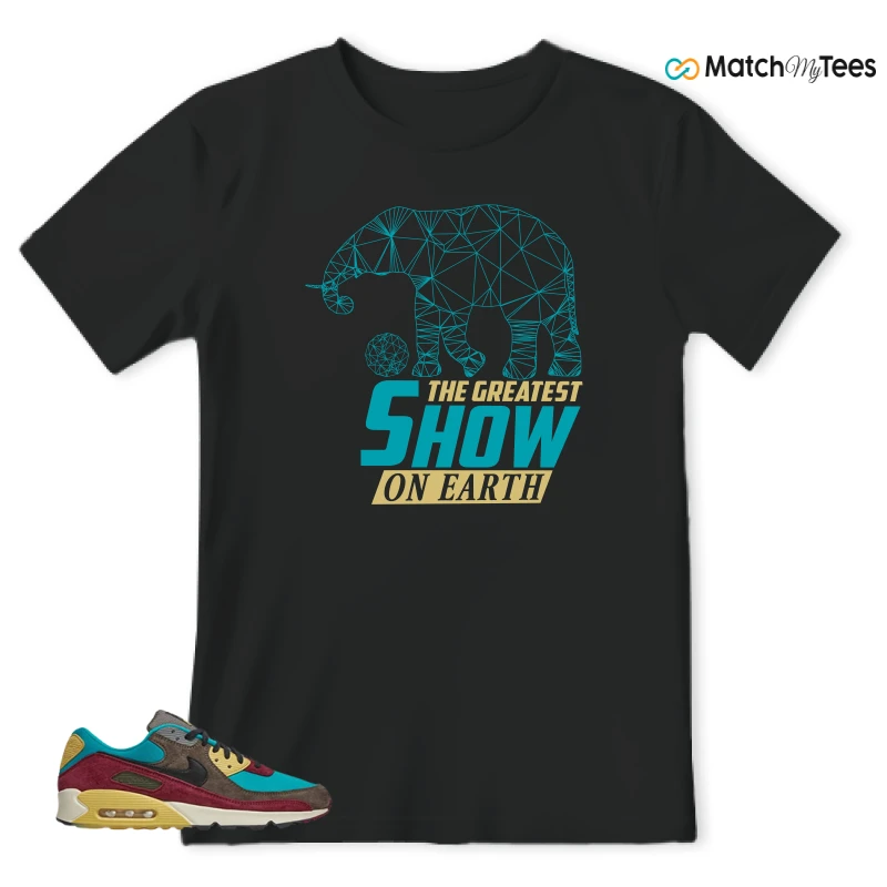 NIKE AIR MAX 90 NRG RIDGEROCK TURBO GREEN SNEAKER Matching Tees t-shirt
