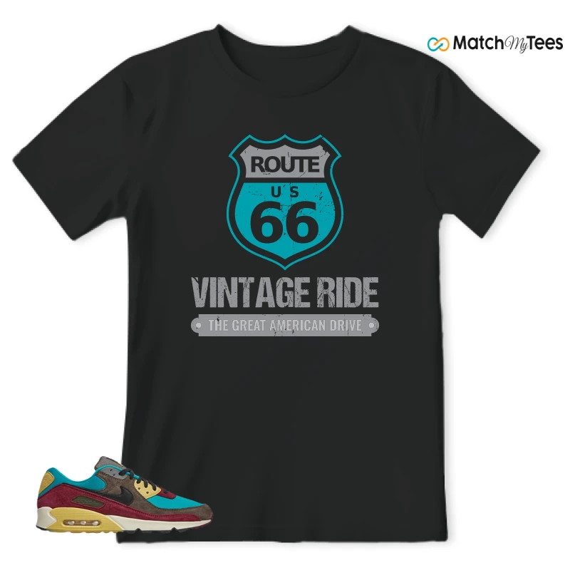 NIKE AIR MAX 90 NRG RIDGEROCK TURBO GREEN SNEAKER Matching Tees t-shirt